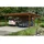 SKANHOLZ Carport Emsland 6,13 x 8,46 m nussbaum mit Abstellraum