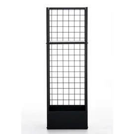 CLP Kaminholzständer Forrest Metall 40 x 40 x 120 cm schwarz