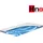 Hn8 Schlafsysteme Hn8 Gelschaum-Topper Surf 100 90 x 190 cm Weiß