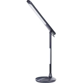 Beliani Schreibtischlampe Schwarz 38 cm verstellbar DRACO mit Dimmer Metall LED integriert, 32x38x17 Lampen - Leuchten, Innenbeleuchtung, Tischlampen, Schreibtischlampen