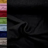 MAGAM-Stoffe Stoff "Walkloden", Wollstoff Walkstoff 100% reine Schurwolle ÖKO-TEX Meterware ab 50cm schwarz