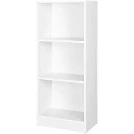 VASAGLE Bücherregal 24 x 40 x 93 cm Weiß
