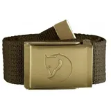 Fjällräven Canvas Brass Belt Canvas 4 cm dark olive 120 cm
