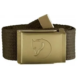 Fjällräven Canvas Brass Belt Canvas 4 cm dark olive 120 cm