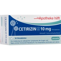 NOWEDA Apothekergenossenschaft eG Cetirizin Fair-Med Healthcare 10 mg Filmtab.