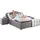 MAINTAL Polsterbett 119 x 212 cm Grau