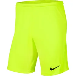NIKE Park III Dri-FIT Knit Fußballshorts Herren volt/black S