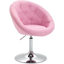Svita Cocktailsessel Havanna Polyester 0 x 0 x 0 cm Pink drehbar, höhenverstellbar