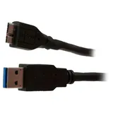 Synergy 21 USB-A auf Micro-USB 3,0 3 m Schwarz