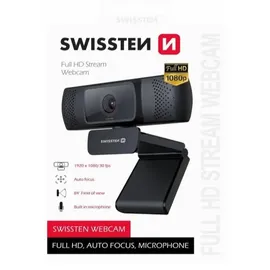 Swissten "SW-WEB-CAM" Black - Schwarz