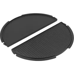 Big Green Egg -   Halbrunde Grillplatte L