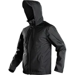 DASSY® Hyper Wasser- und winddichte Arbeitsjacke - schwarz - XL