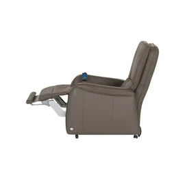 HIMOLLA Fernsehsessel 7568 Leder 77 x 110 x 93 cm Braun elektrisch