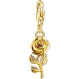 Thomas Sabo Charm-Einhänger »Rose, 2076-664-10, 2077-413-39 gold | Gr.: onesize