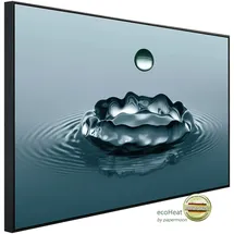 Papermoon Infrarotheizung Wassertropfen«, Matt-Effekt - bunt