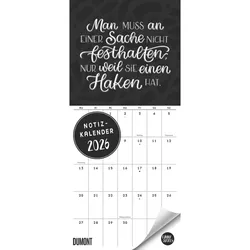 Funny Quotes Notizkalender - Kalender 2026