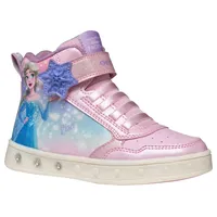 GEOX Skylin Girl Sneaker, PINK, 33 EU