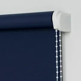 LIEDECO Seitenzugrollo Uni 62 x 180 cm verdunkelnd dunkelblau