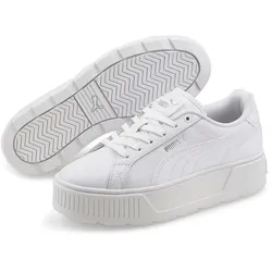 PUMA Sneaker »KARMEN L« PUMA Puma White-Puma White-Puma Silver 37,5