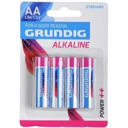 GRUNDIG 51667 4 x Alkaline Batterien AA/LR6 /1,5-V