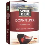 Wine Box Dornfelder Landwein Rhein trocken Bag-in-Box (1 x 3 l) | 3 l (6er Pack)