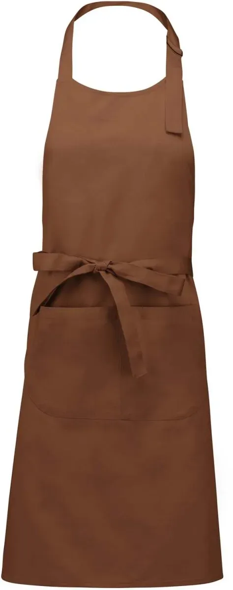 Kariban Latzschürze K885 cacao one size