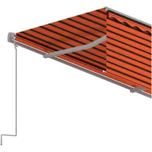vidaXL Markise 400 x 300 cm orange
