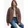 Superdry Fleecejacke mit Reißverschluss Modell 'Heritage', taupe), XS,