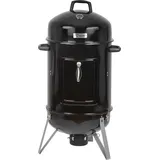 BBQ-Toro Räuchertonne Oak Ø 47 cm schwarz