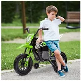 aiyaplay Kinder Elektro-Motorrad 12V mit Musik grün (1-tlg)