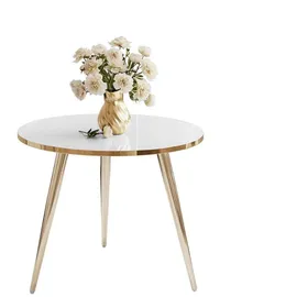 lookway Soleil Gold Hochglanz Weiß 50 x 47 x 50 cm
