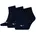 Socken Quarter Plain 3P 3 Paar Blau 43-46