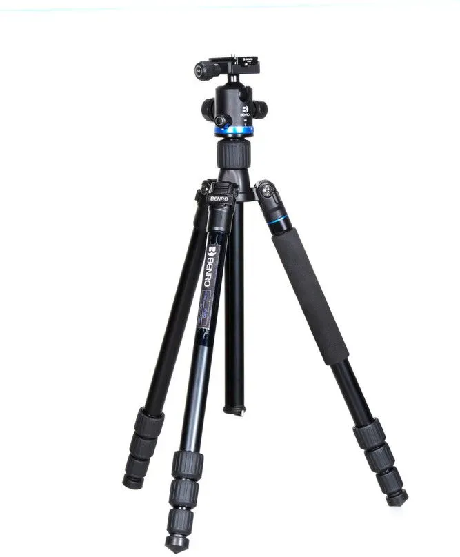 Benro iFoto FIF18ALIB0 Reisestativ Aluminium 4 Segmente inkl. Kugelkopf IB0
