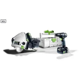 Festool Akku-Bohrschrauber inkl. 2 x 5,0 Ah + Koffer