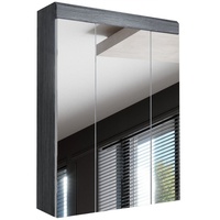 Newroom Spiegelschrank Void Spiegelschrank Avola Anthrazit Spiegelglas Modern Spiegel Wandspieg... grau