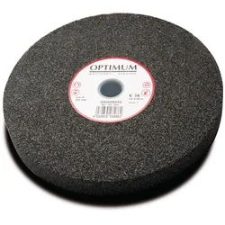 Optimum Normalkorund-Schleifscheibe  Ø 250 x 30 Ø 25 mm, K36, Härte M