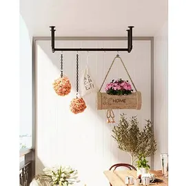 Songmics Wandgarderobe HSR64BK Schwarz