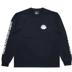 New Amsterdam Surf Association LOGO LONGSLEEVE - Schwarz - S
