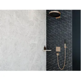 Hansgrohe Rainfinity 100 1jet, DN 15, brushed bronze