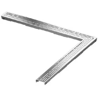 TECE Designrost "basic" 90 x 90 cm, 90° Winkel,