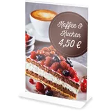 Deflecto Tischaufsteller DIN A4 beidseitig, 1 St.