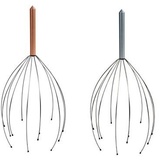 BOOLAVARD Kopfmassagegerät Kopfmassage Hand Held Scalp Head Massager - Pack of Two (Farben können variieren) durch BOOLAVARD Hand Held Scalp Head Massager - Pack of Two (Farben können variieren) durch Boolavard ® TM