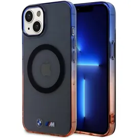 BMW iPhone 15 Plus Bumper Hülle Grau