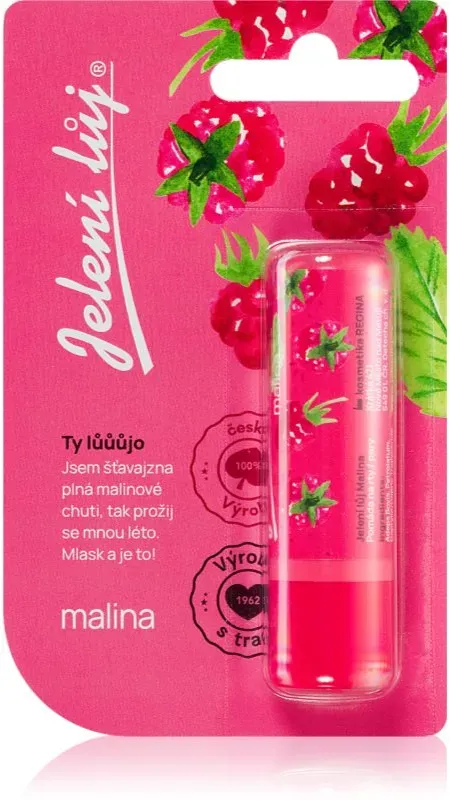 Regina Jelení lůj Raspberry Lippensalbe mit Himbeerduft 4.5 g
