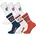 NFL NFL Unisex Socken mehrfarbig 43-46