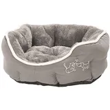 dehner lieblinge Kuschelbett Sammy, oval, grau