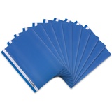 Oxford Schnellhefter A4, aus Kunststoff, blau, 10er Pack