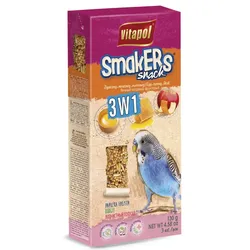 VITAPOL "Smakers" für den Wellensittich 3 in1