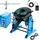 Vevor Schweißdrehtisch 80 W Schweißpositionierer 1-12 U/min Manipulator 30 kg(Horizontal)/15 kg(vertikal) Drehtisch 0–90° Neigungswinkel KD200-Dreibackenfutter zum Schneiden, Schleifen, Montieren