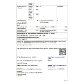 Haier HW90-B14959EU1 I-PRO SERIE 5 Waschmaschine (9 kg, 1400 U/min)